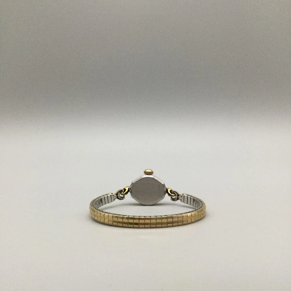 Vintage Wyler Women Watch 16mm 10K Rolled Gold Plated Expansion Manual Wind